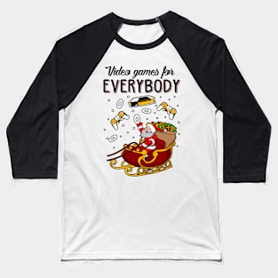 Gamer Ugly Christmas Sweater Baseball T-Shirt